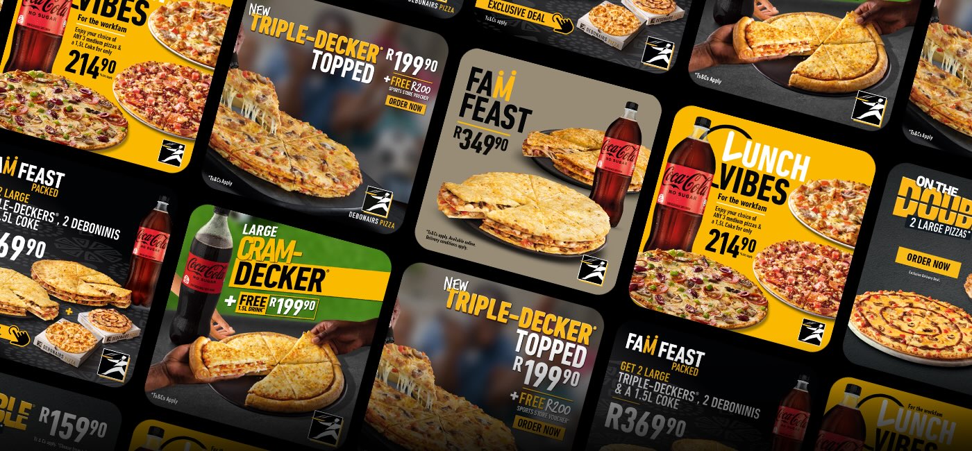 Debonairs Social Media Posts